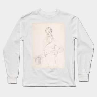 Lancelot-Theodore, comte Turpin de Crisse by Jean-Auguste-Dominique Ingres Long Sleeve T-Shirt